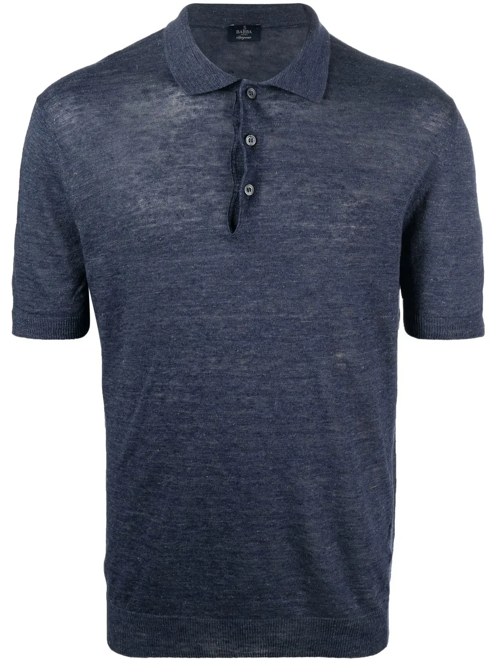 

Barba short-sleeved polo shirt - Blue