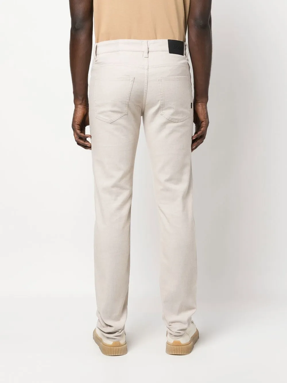 HUGO BOSS SLIM-CUT CHINO TROUSERS