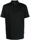 BOSS plain polo shirt - Black