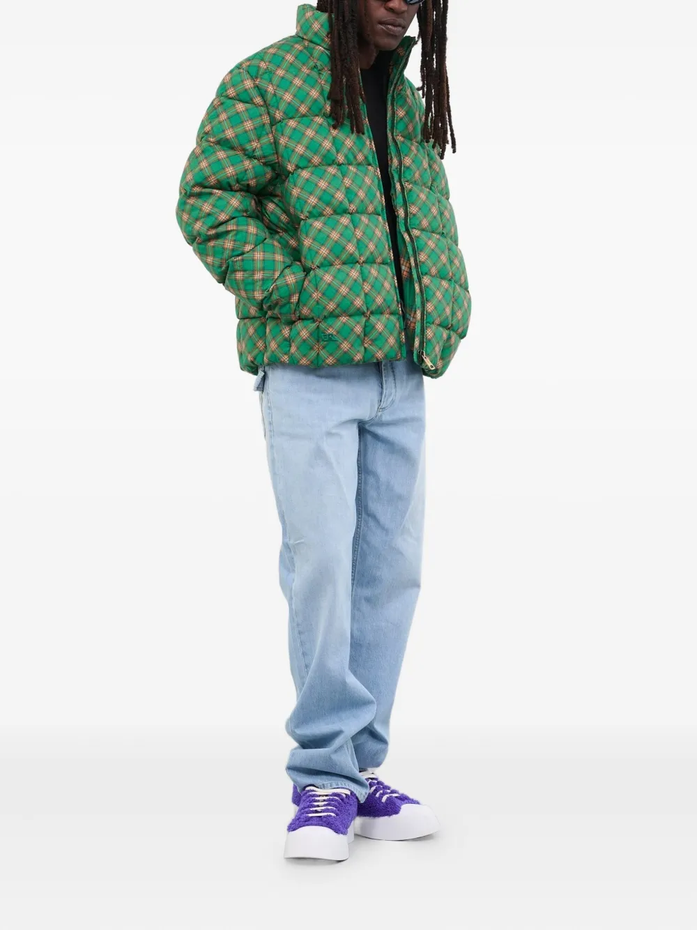 ERL printed quilted puffer jacket | Down Jackets | Image 2