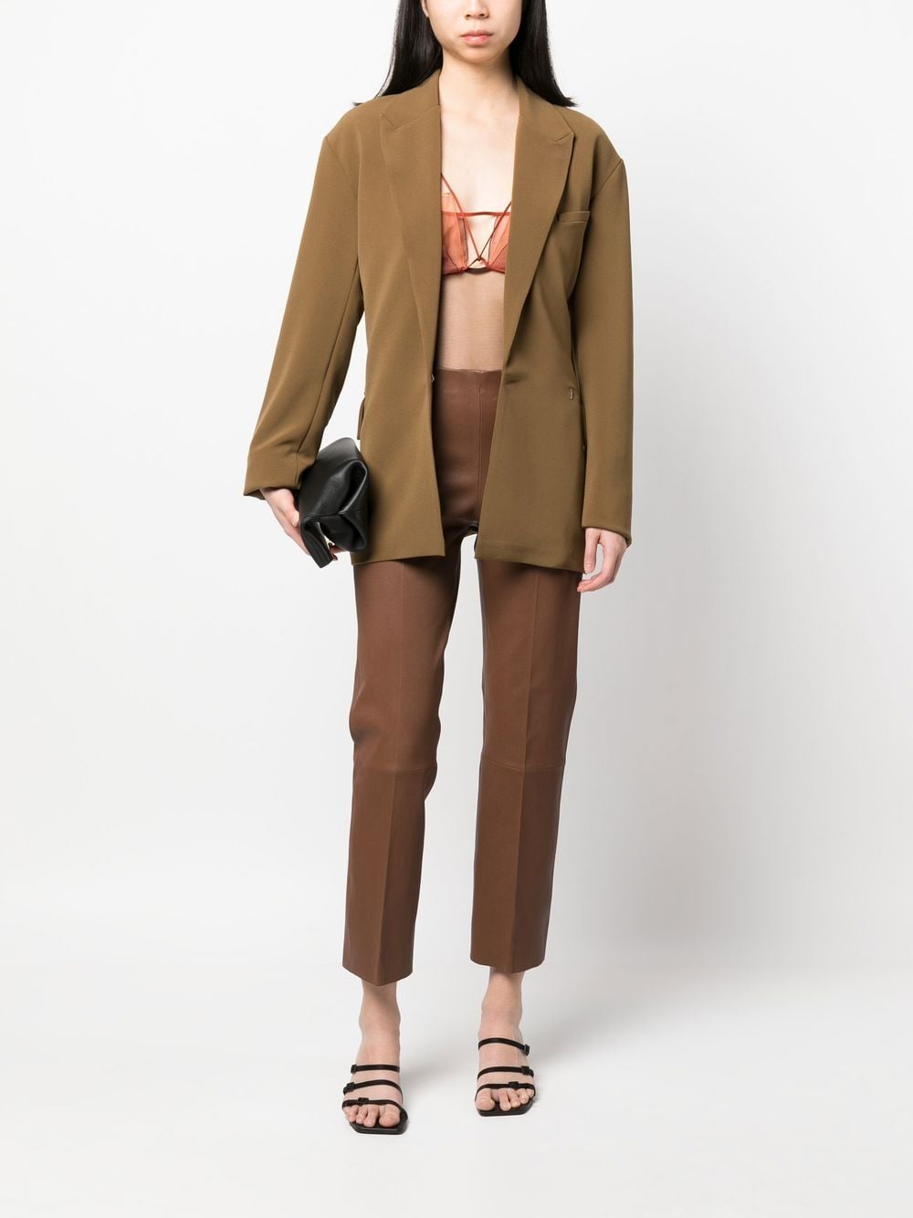 By Malene Birger Straight broek - Bruin