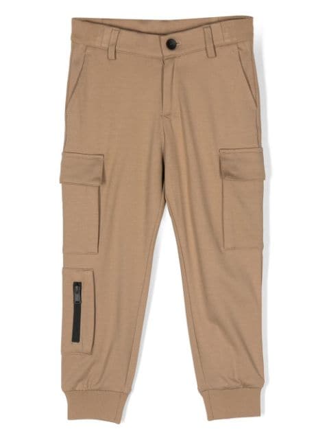 BOSS Kidswear - zip-detail cargo pants