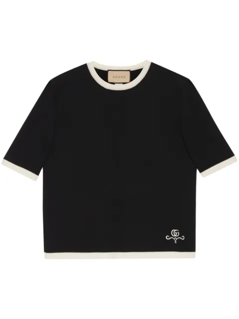 Gucci knitted wool top
