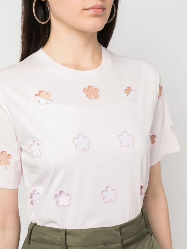 simone rocha フローラルカットアウトTシャツ simone rocha フローラルカットアウトTシャツ