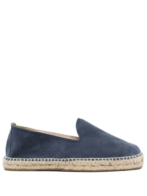 Manebi espadrilles en cuir - Bleu - Manebi - Modalova