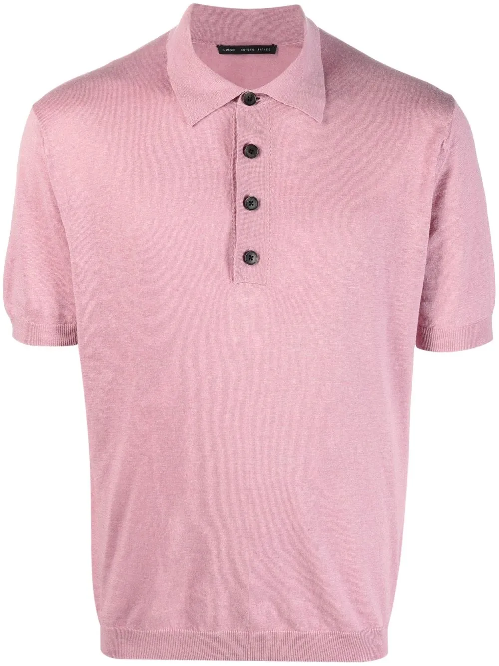 Low Brand short-sleeved polo shirt