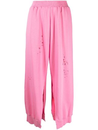 Maison margiela discount pink track pants