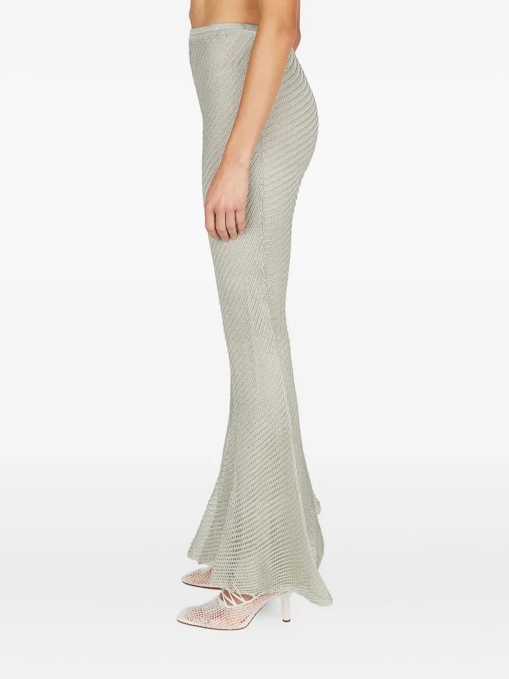 Isa Boulder Flared broek Grijs