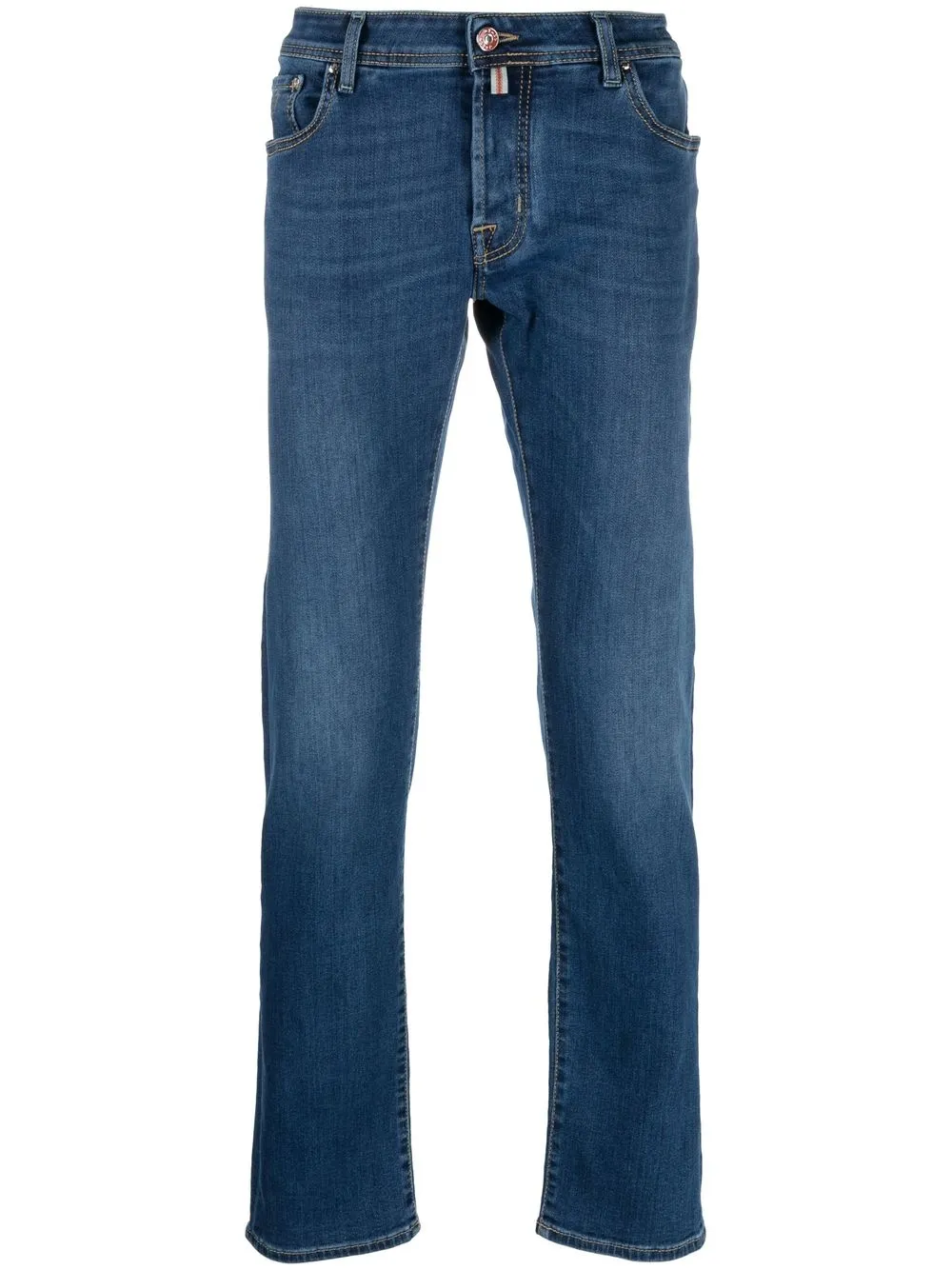 Jacob Cohen Straight-leg Denim Jeans In Blau