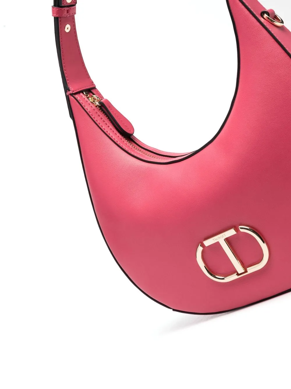 Twinset Logo-plaque Tote Bag In Rosa