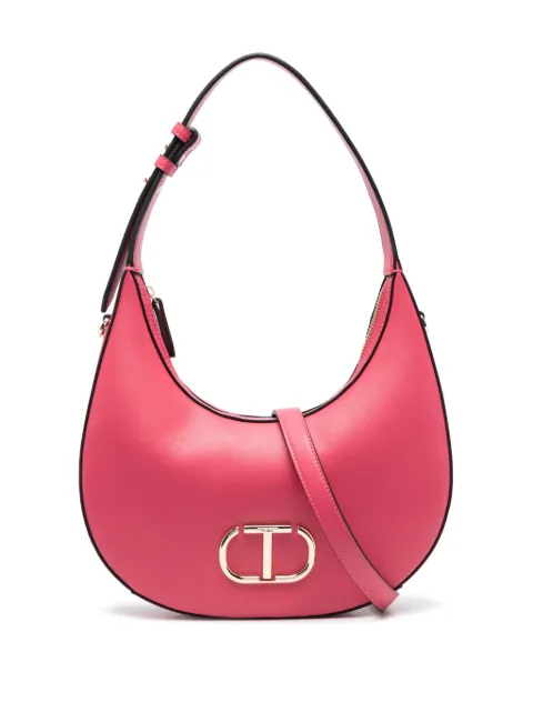 TWINSET logo-plaque tote bag
