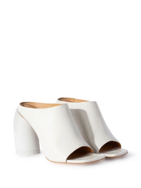 spring leather mules