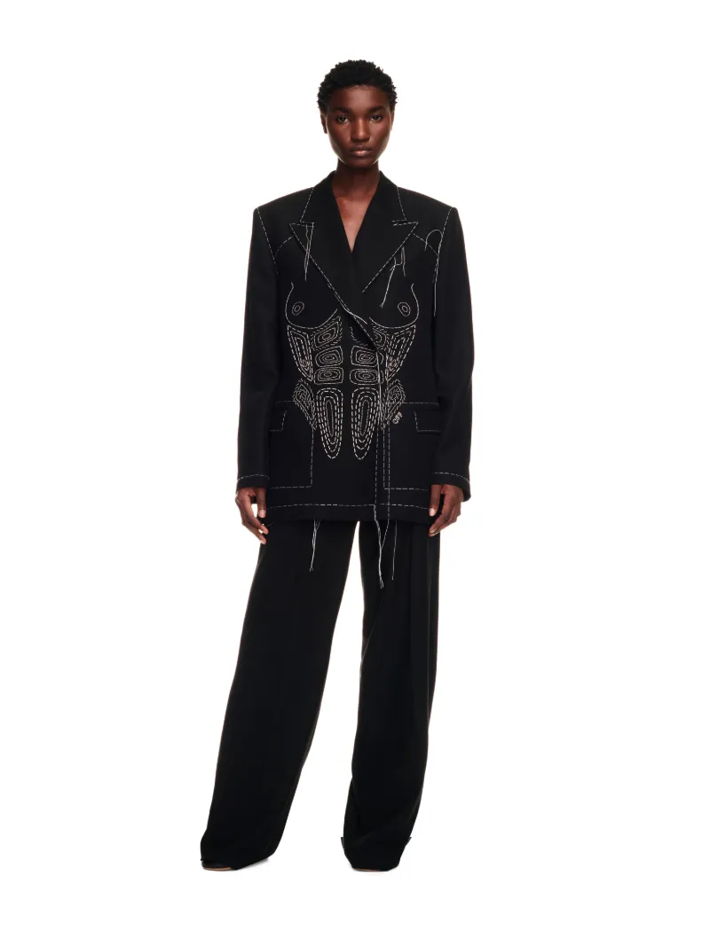 WO BLEND WOM BODY SCAN JKT