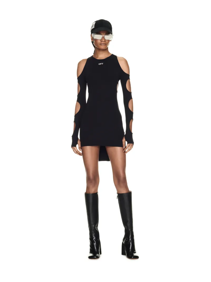 Mini abito con cut-out Meteor