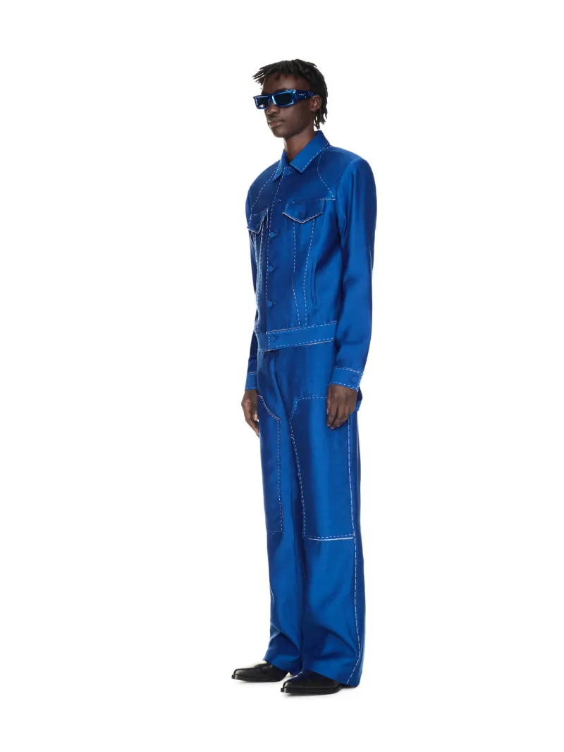 Alien Face Tailor Skinny Jacket