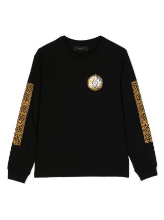 AMIRI logo-print Cotton Sweatshirt - Farfetch