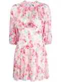 Rixo floral-print mini dress - Pink