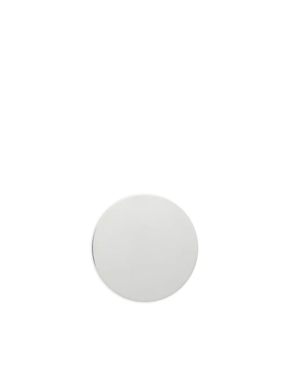 Courrèges flat circle earrings | Silver | Image 1