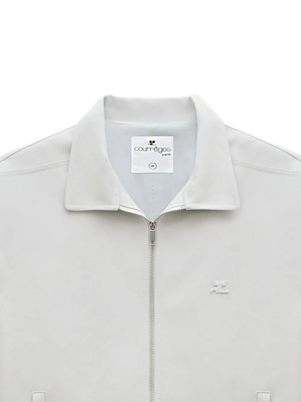 Courrèges zipped retro twill bomber jacket | Bomber Jackets | Image 2