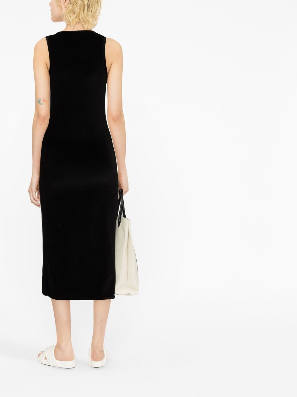 Jil Sander Sleeveless Midi Dress - Farfetch