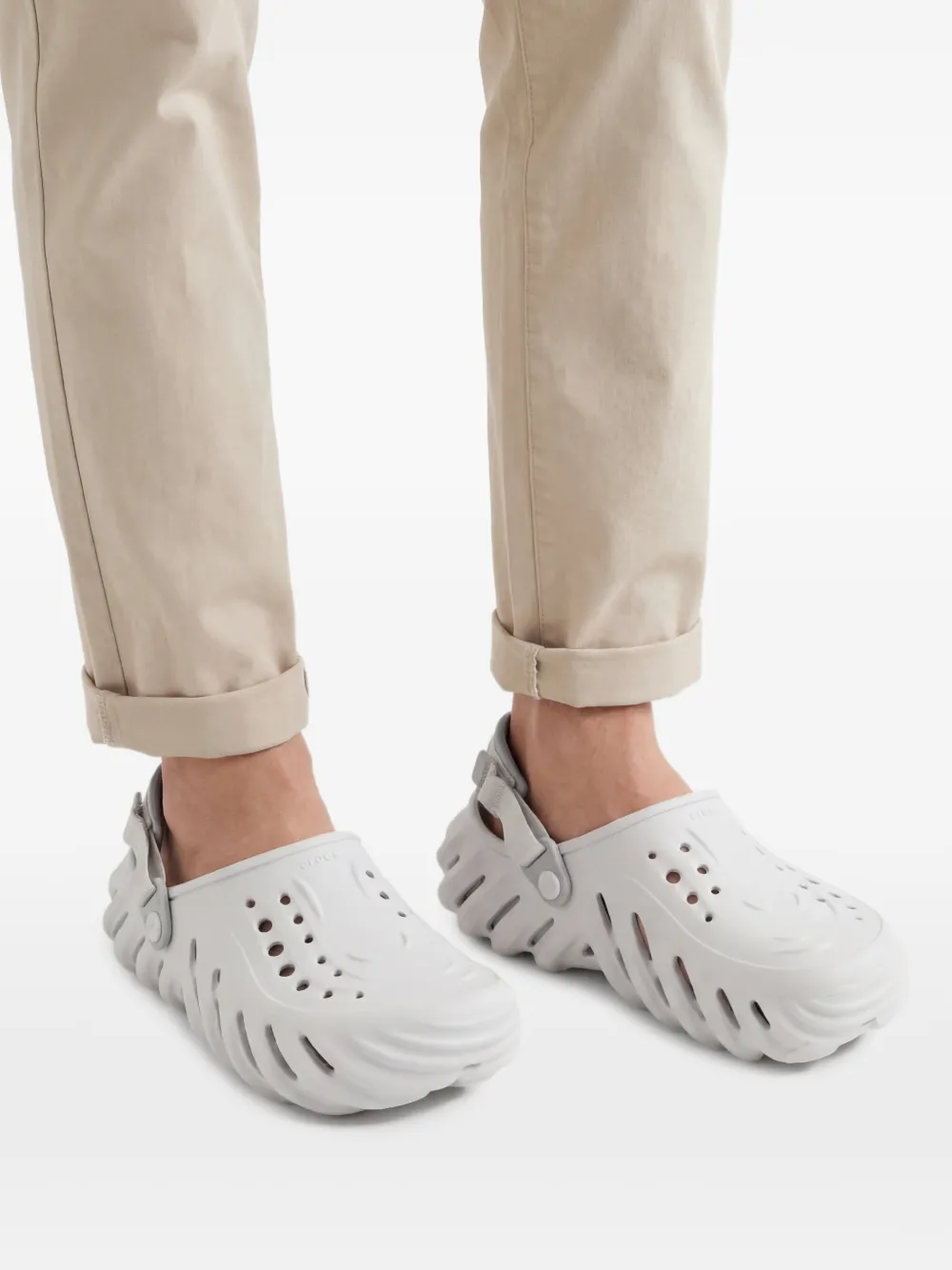 Crocs Chunky sandalen Grijs