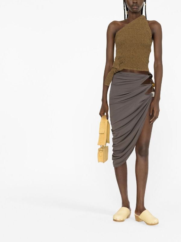 jacquemus one shoulder