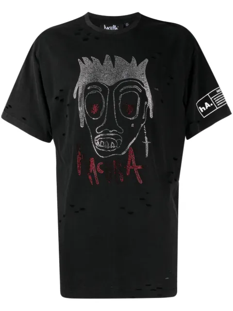 Haculla Heart Eyes For You studded T-shirt