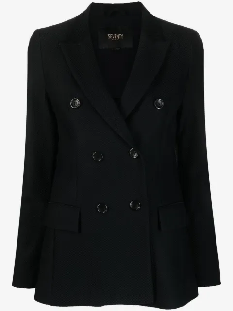 Seventy double-breasted tailored blazer