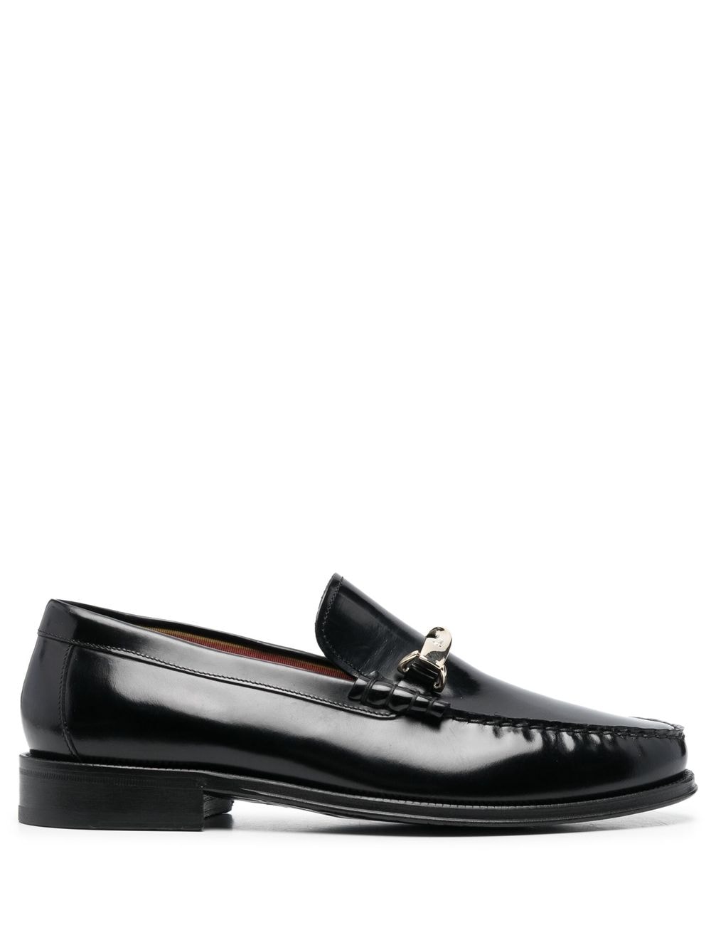 Paul Smith twisted-plaque Detail Loafers - Farfetch