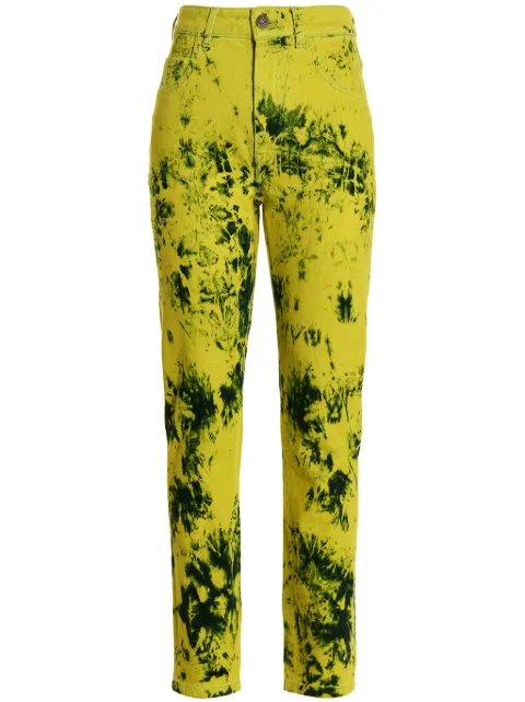 Ferrari jeans con motivo tie-dye