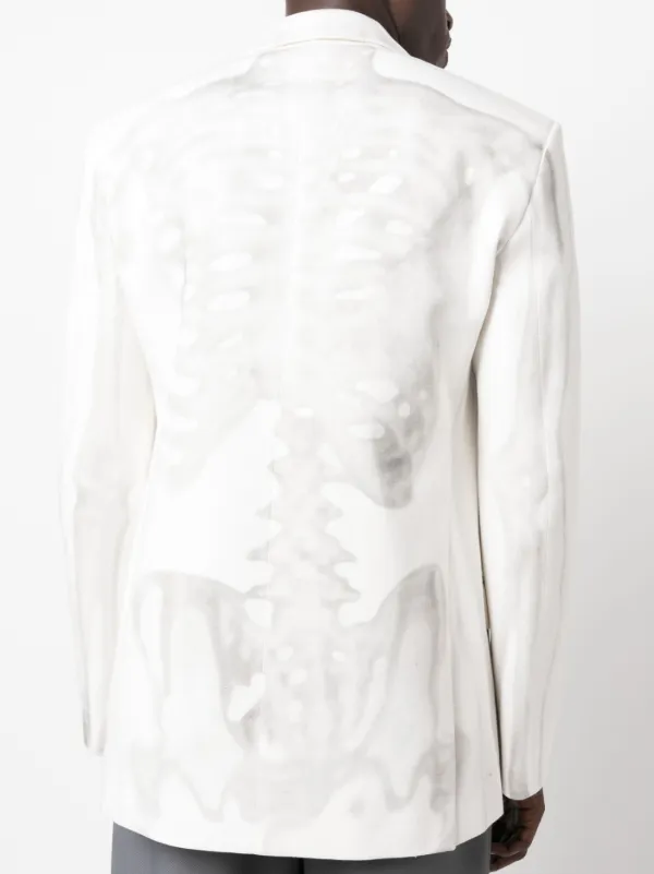 Off-White X-Ray-print double-breasted Blazer - Farfetch