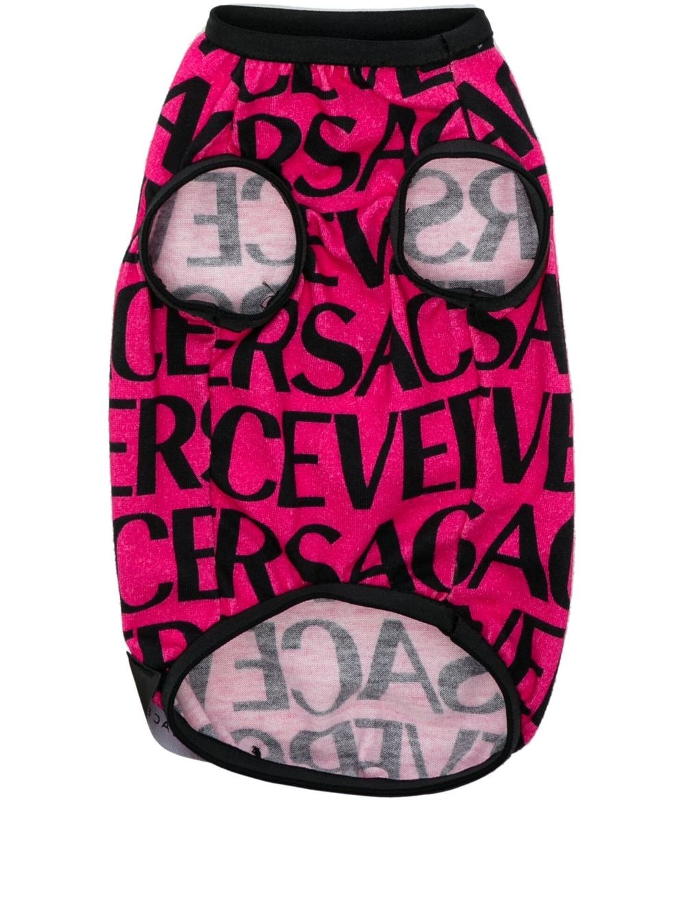 Versace Logo-print Dog Vest In Rosa