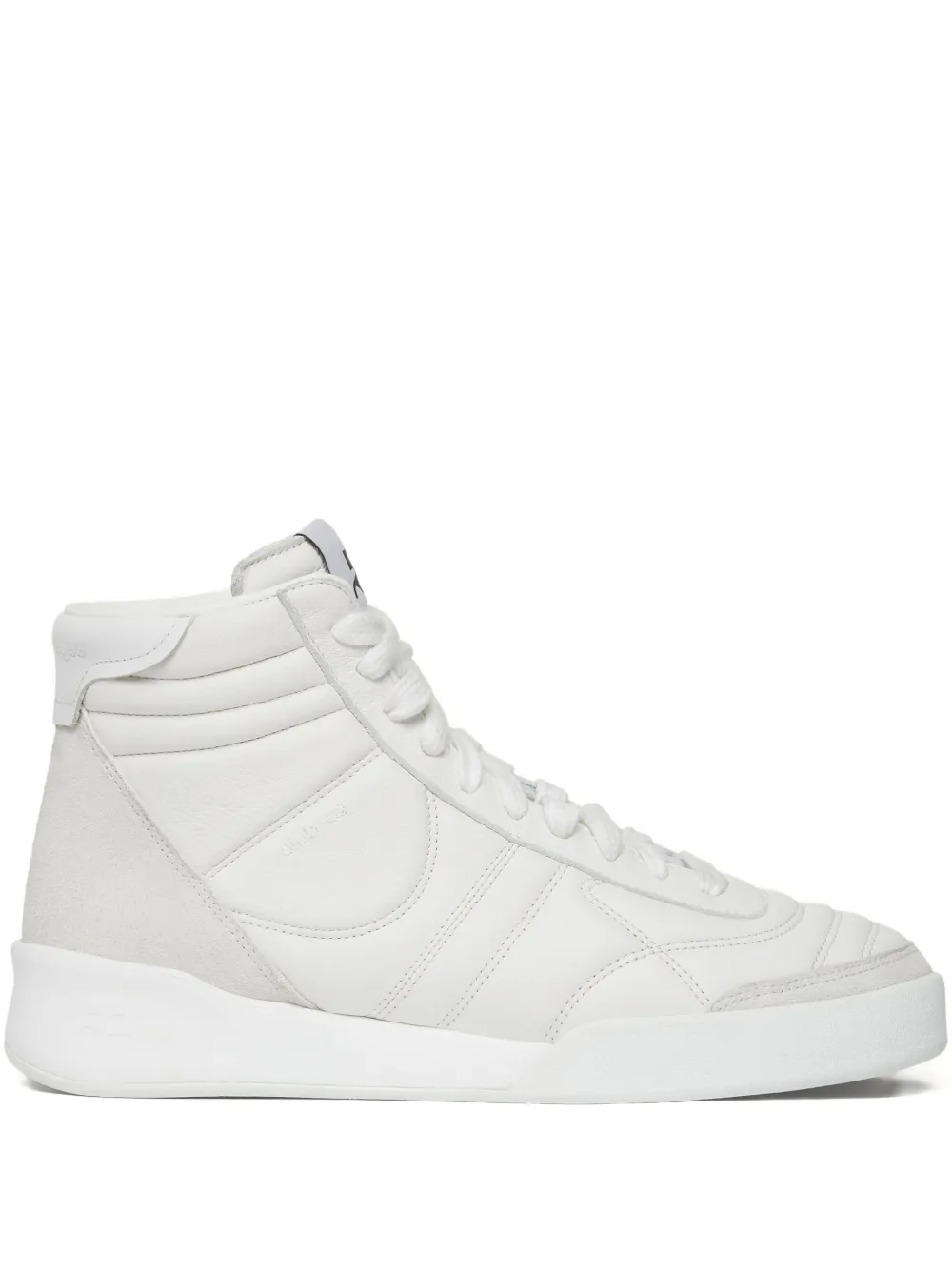 Courrèges baskets matelassées en cuir | blanc | Image 1