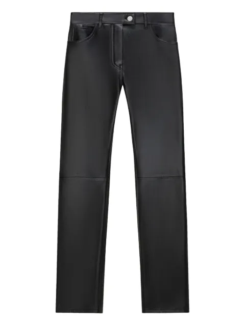 Courrèges بنطال جلد