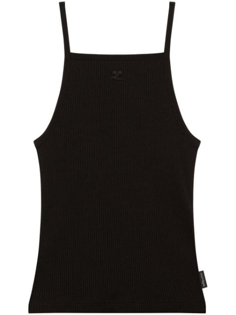 Courrèges 90's ribbed tank top