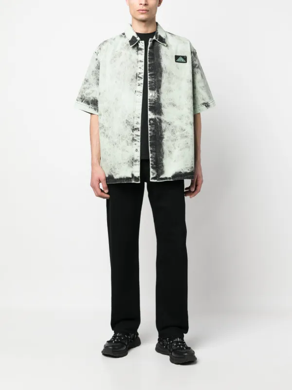 【OAMC】半袖シャツ OAMC 半袖 シャツ short sleeve striped shirt