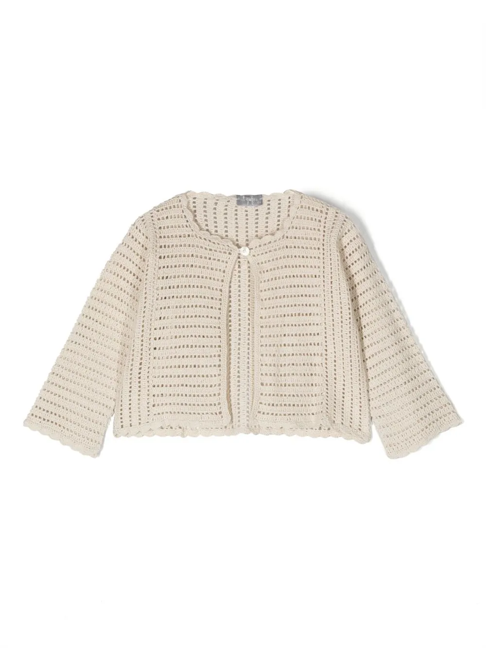 

Il Gufo long-sleeve knitted jacket - Neutrals