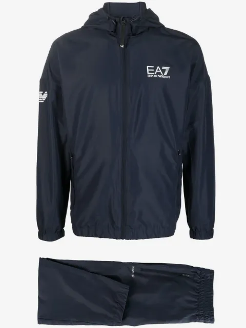 Ea7 Emporio Armani logo-print tracksuit
