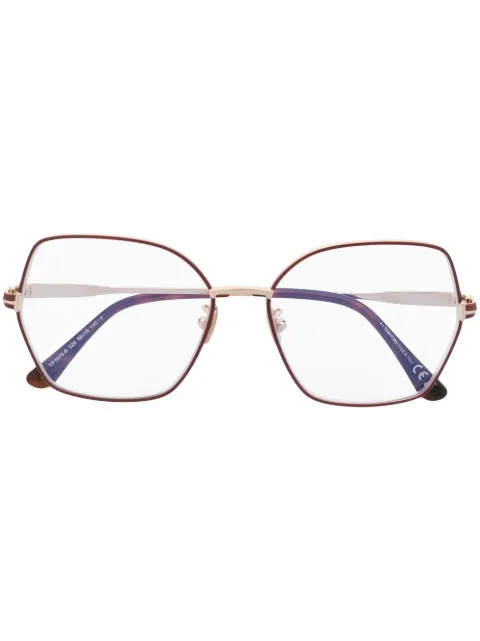 TOM FORD Eyewear lentes con placa del logo en los laterales