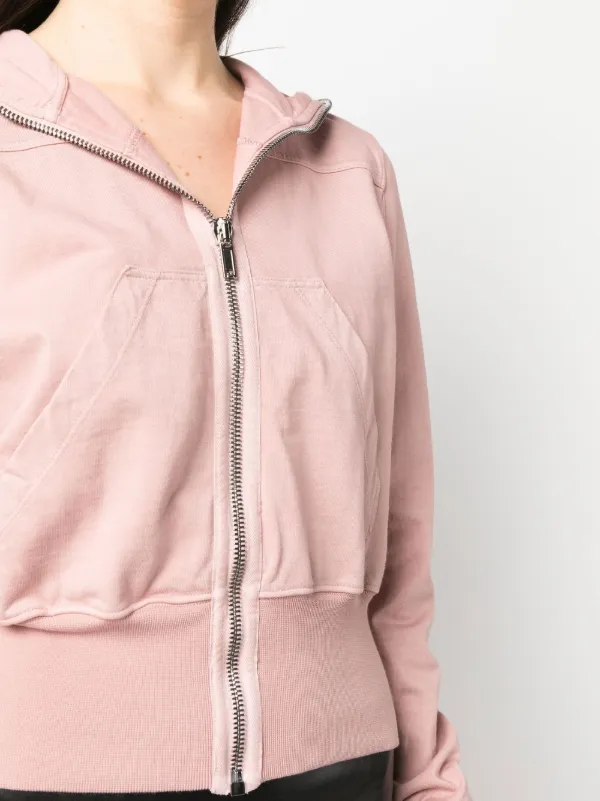 Rick Owens DRKSHDW zip-up Cotton Hoodie - Farfetch