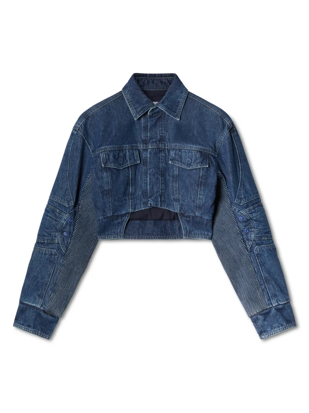 Motorcycle Hole Crop Jacke
