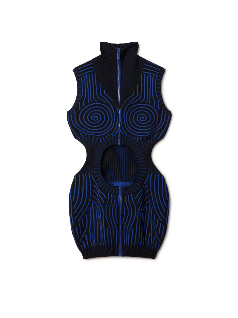 Vortix Hole S/L Minikleid