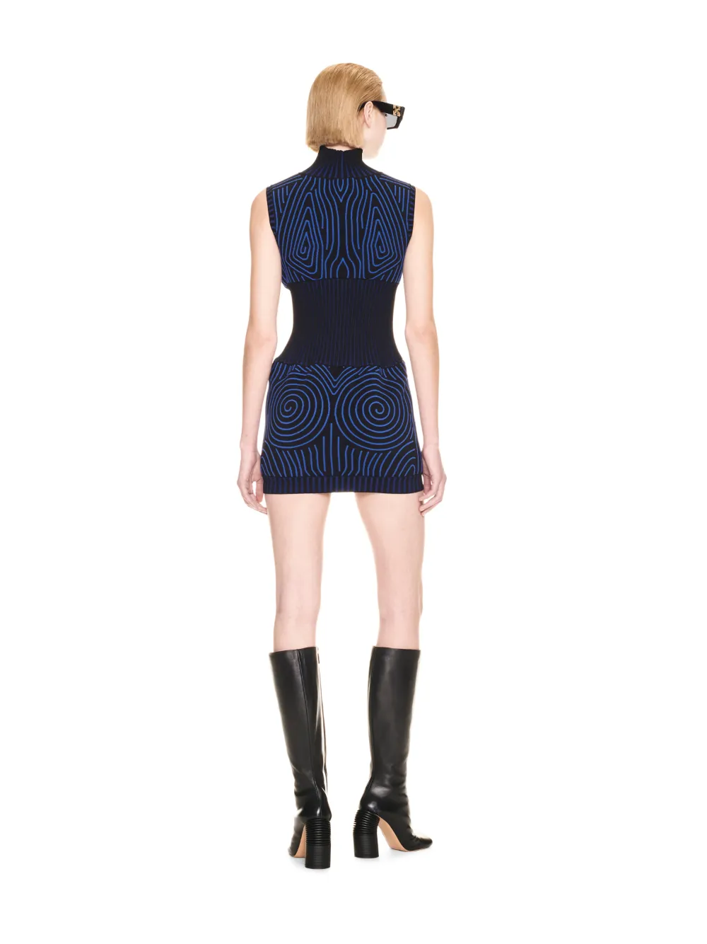 Vortix Hole S/L Mini Dress