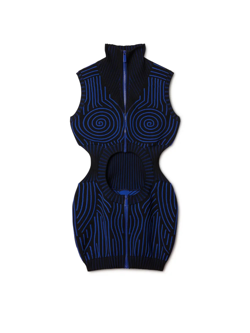 Vortix Hole S/L Mini Dress
