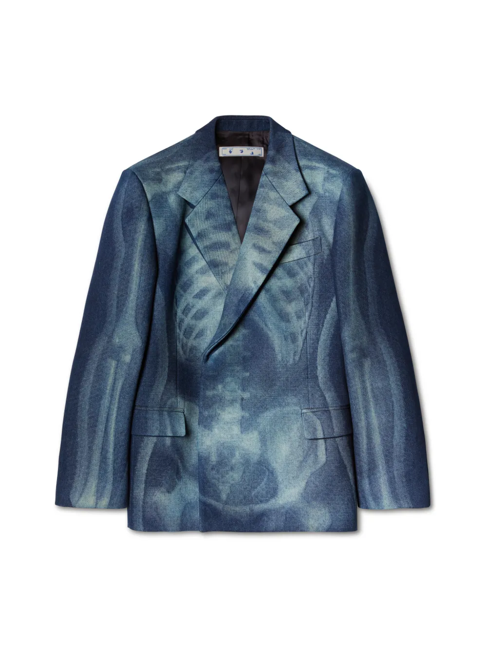 Body Scan Relax Denim Double Jacket