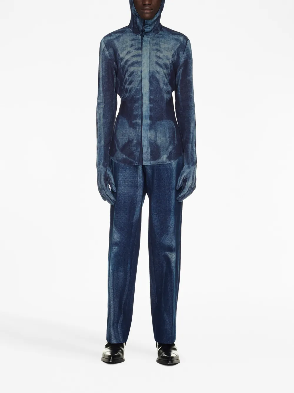 Off-White Denim overhemd - Blauw