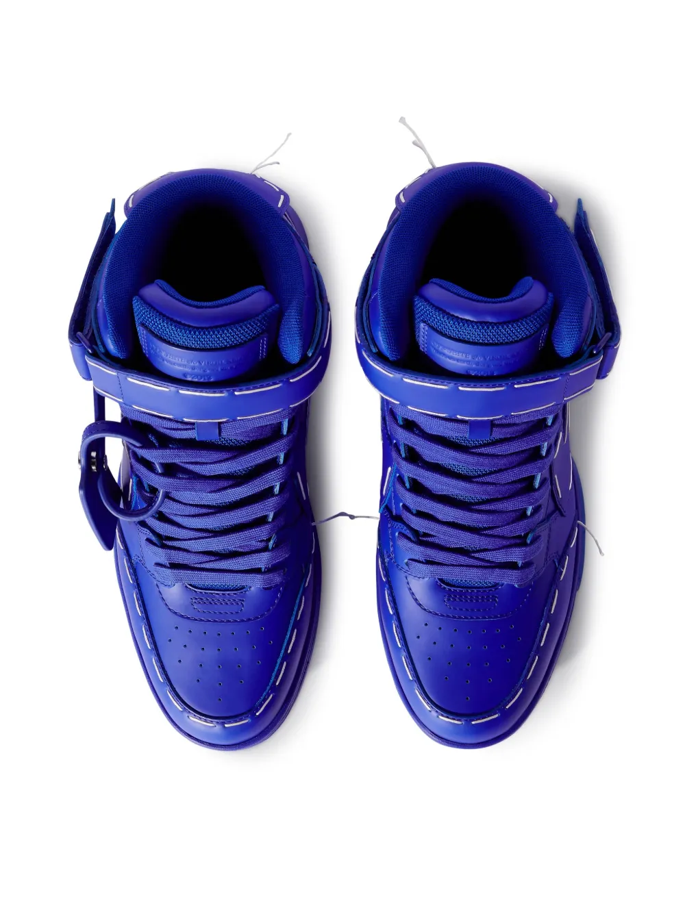 Off-white Out Of Office Mid Sneakers In Blue