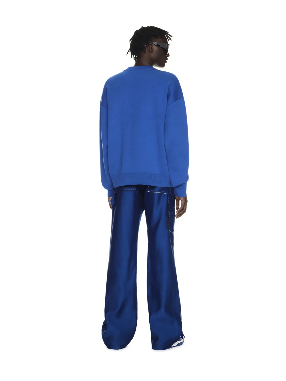 Body Scan Knit Crewneck
