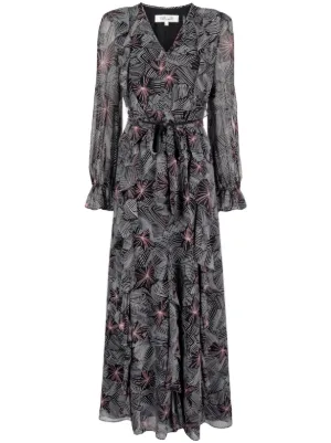 vince berry blooms pleated shirt dress Berry Blooms Pleated Shirt Dress Ocean