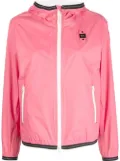 Blauer logo-patch bomber jacket - Pink